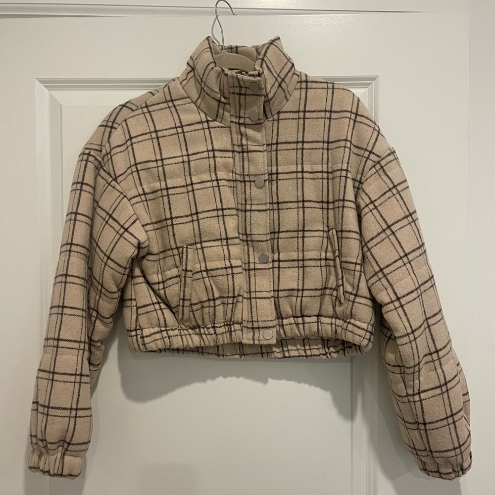 Cropped Puffer Jacket